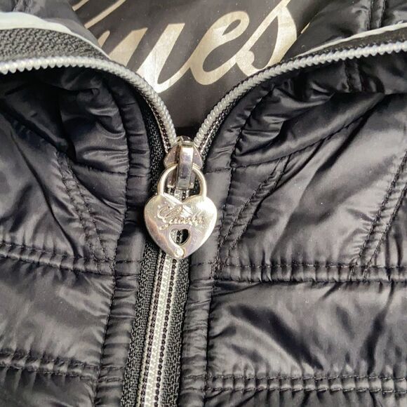 Guess Black Quilted Jacket - Picture 10 of 14